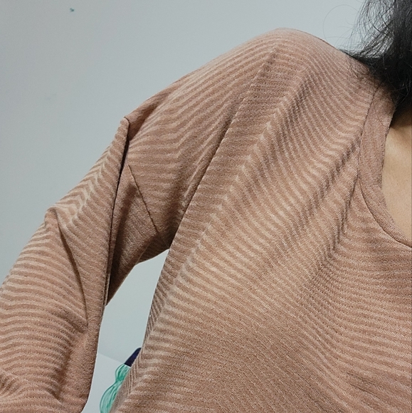 KEEPING IT REAL NUDE PEACH TUNIC TOP - Picture 11 of 11